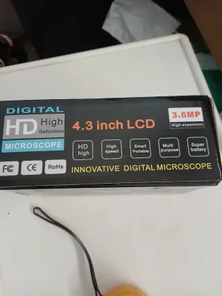 Microscopio Digital LCD Portátil 1-600X