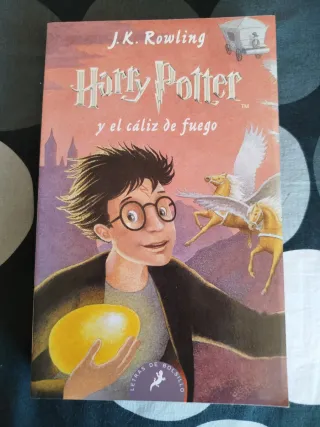 Lote 4 libros Harry Potter