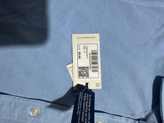 Camisa El Ganso Hombre Azul Talla S