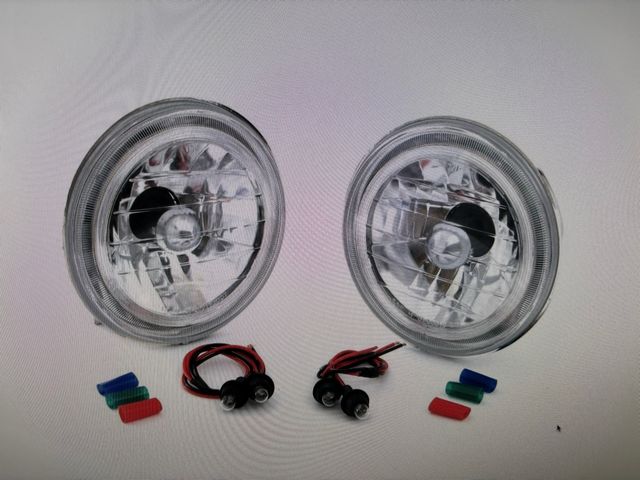 Faros 7” con Ojos de Ángel