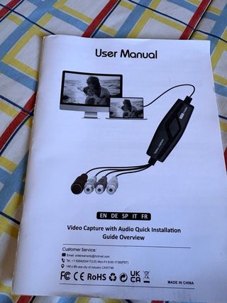 Capturadora Video RCA-USB