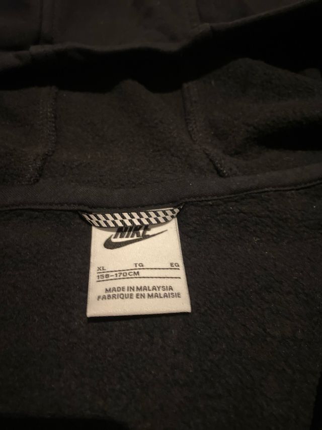 Chándal Nike niño negro, talla:XL 158cm a 170cm.
