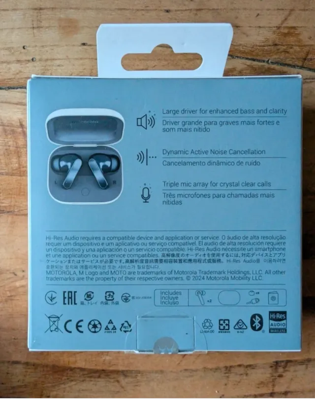 Lote Motorola Buds, Redmi Note 13, Galaxy Tab A11