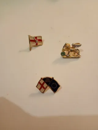 Spille Lega Nord - Bandiera Lombarda e Leone