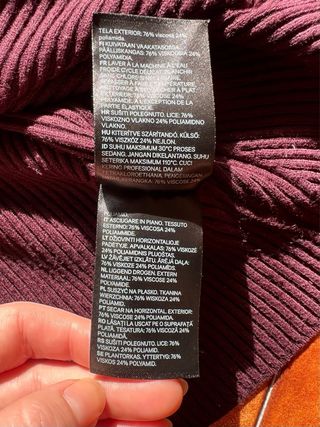 Maglioncino H&M taglia L, in viscosa 76%