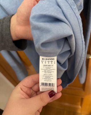 Camisa El Ganso Azul