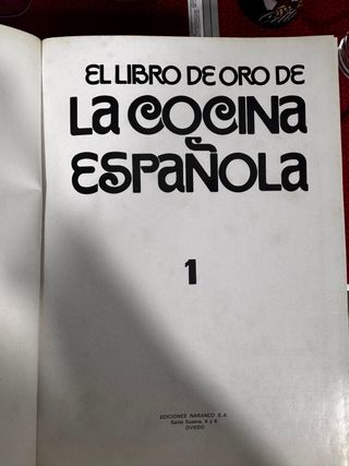 El libro de Oro de la cocina española