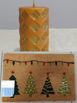 Zerbino Natale + Candela Dorata