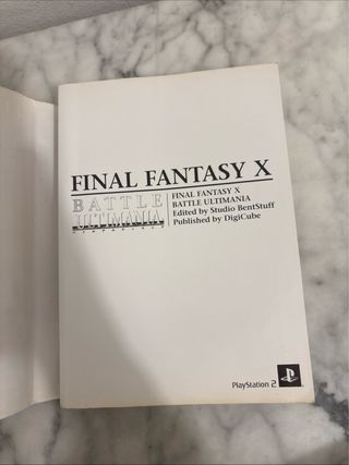 Guide Final Fantasy X PS2 JP