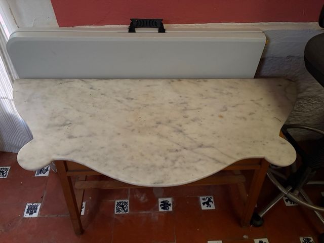 mármol blanco 104x44