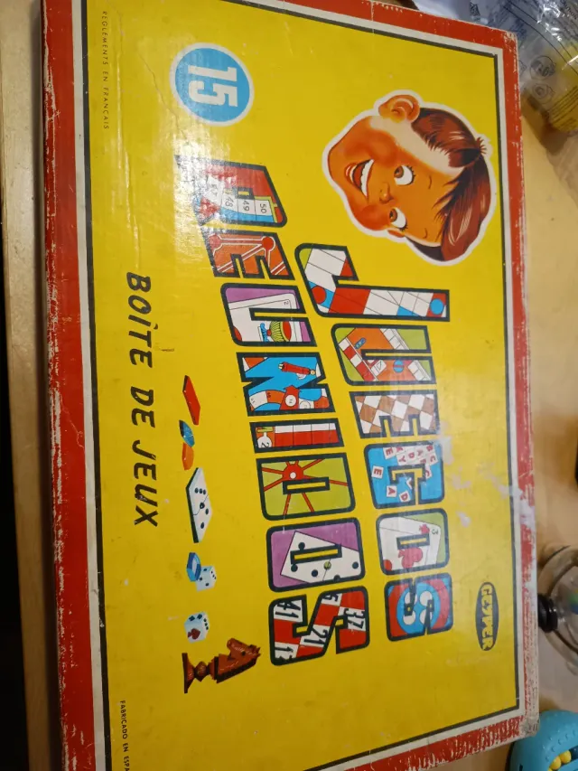 Scatola 15 Giochi Riuniti Geyper