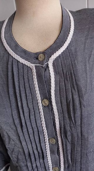 Camisa Naulover T.42 Rayas Azul/Blanco