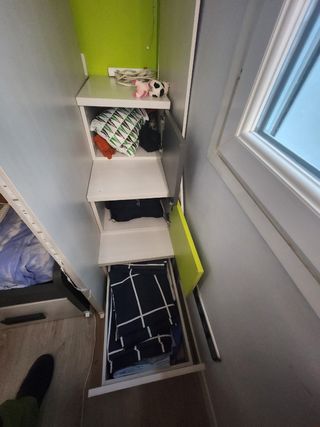 Literas con escritorio