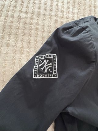 Chaqueta NY Yankees Béisbol Negra Roja