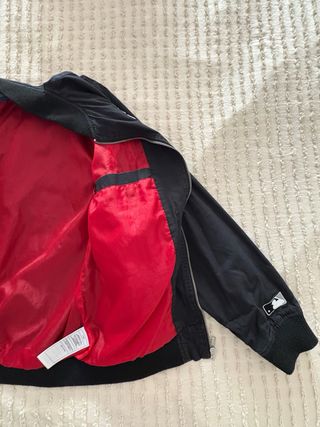 Chaqueta NY Yankees Béisbol Negra Roja