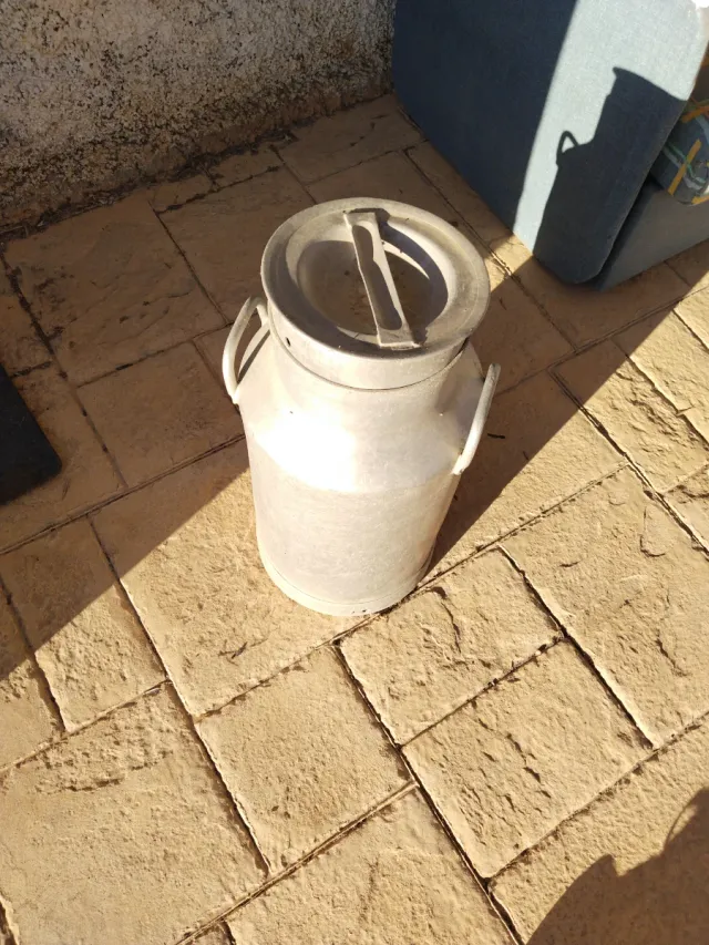 Vecchia lecchera da collezione