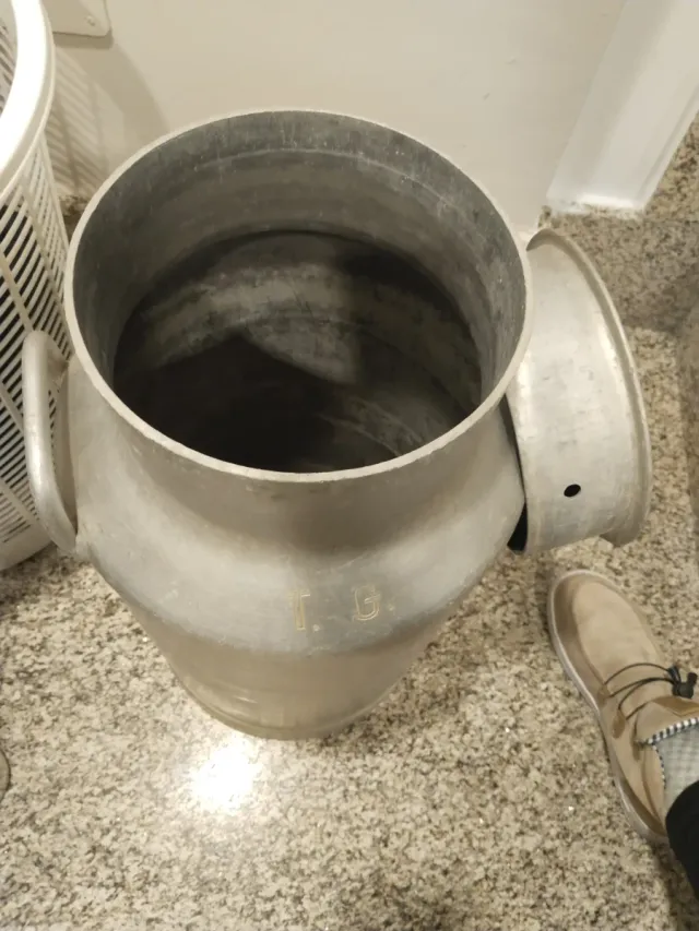 Vecchia lecchera da collezione