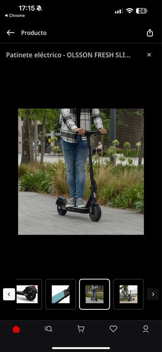 Patinete Eléctrico Olsson Fresh Slim