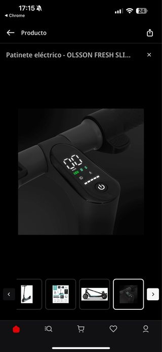 Patinete Eléctrico Olsson Fresh Slim