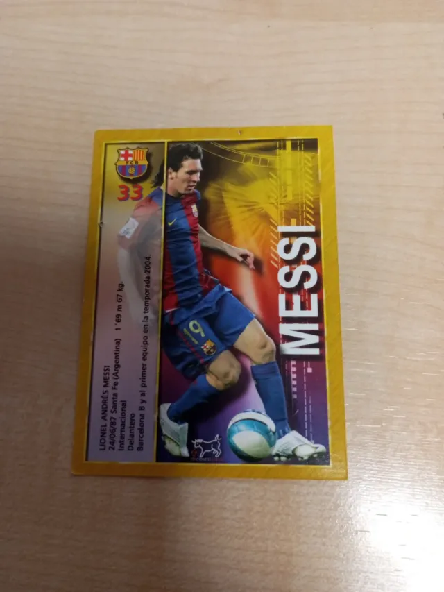 Carta de Messi F.C. Barcelona