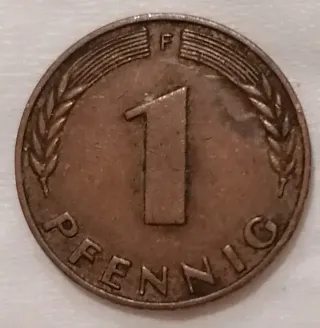 Moneta Germania 1950 Repubblica Federale