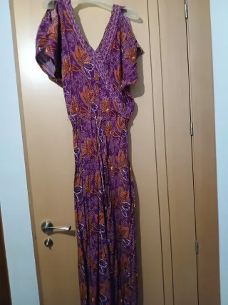 Mono largo estampado floral