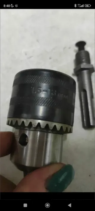 Portabrocas con adaptador sds plus