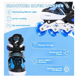 Patines Ajustables Niños. Talla S