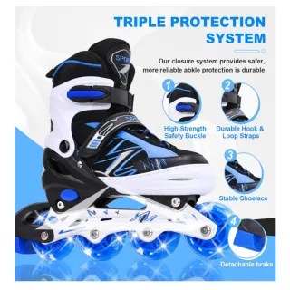 Patines Ajustables Niños. Talla S