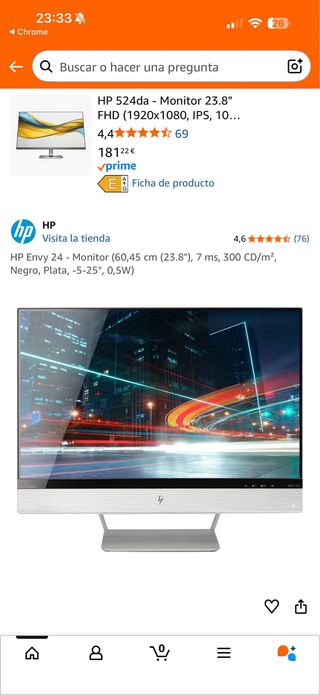 Monitor HP Envy 24 Beats Studio