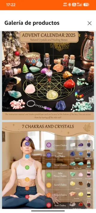 Calendario Avvento Minerali Nuovo