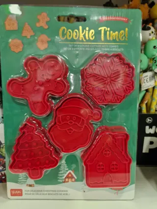 Set 5 Formine Biscotti Natale Legami