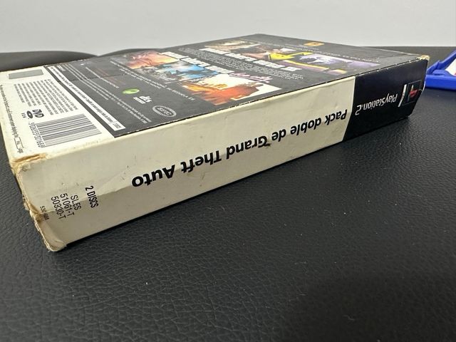 Pack Doble GTA PS2: GTA III y Vice City