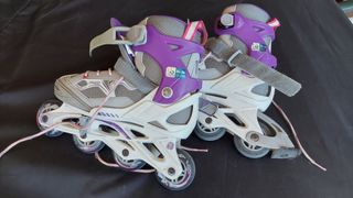 Patines en línea Oxelo morados talla 35-38