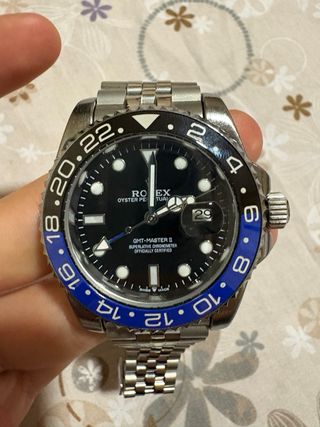 Rolex GMT-Master II Negro/Azul