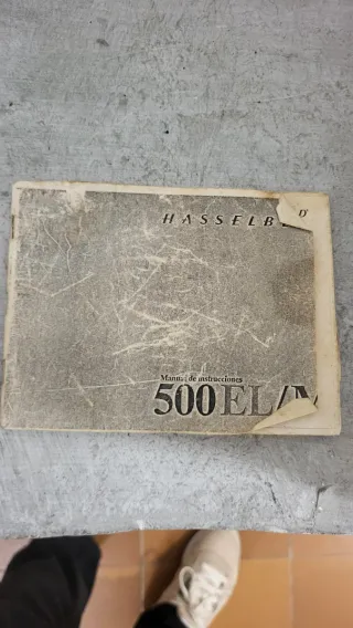 Cámara Hasselblad 500EL/M (sin objetivo)