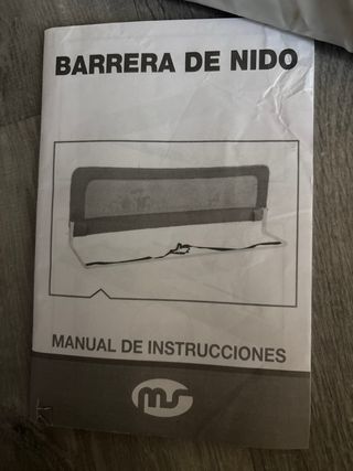 Barrera Cama Nido 150cm