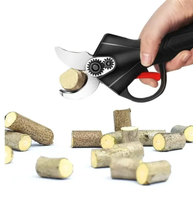 Forbici da potatura elettriche ricaricabili (2 batterie)