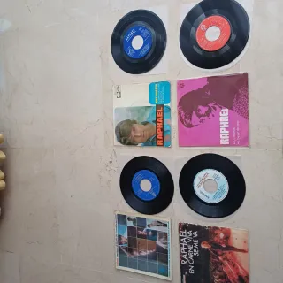 7 Discos Vinilo Raphael