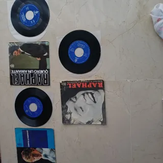 7 Discos Vinilo Raphael
