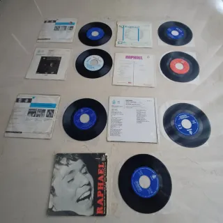 7 Discos Vinilo Raphael