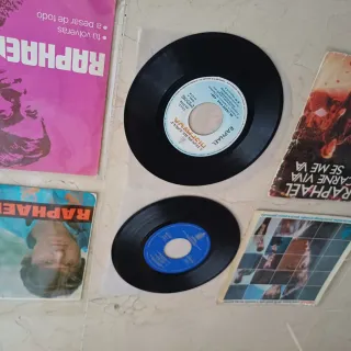 7 Discos Vinilo Raphael
