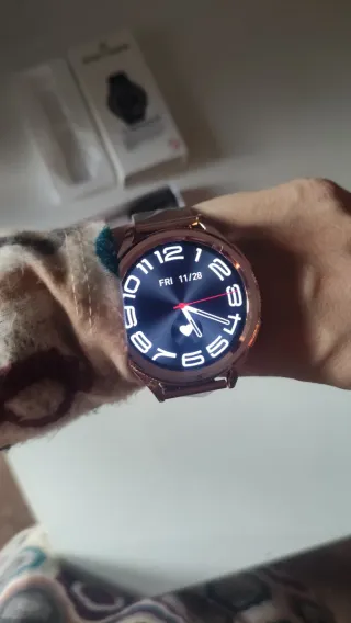 Smartwatch Oro Rosa.