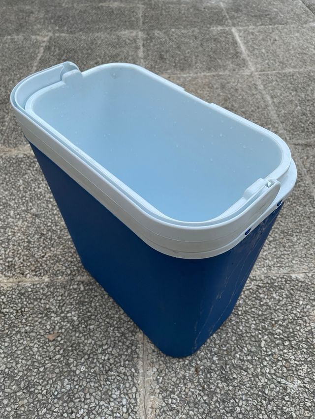 Frigorifero Elettrico da Campeggio Blu Bianco