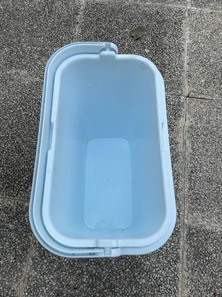 Frigorifero Elettrico da Campeggio Blu Bianco