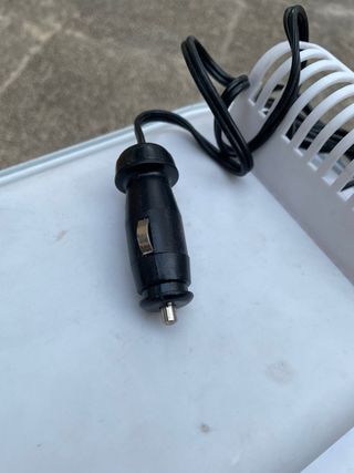 Frigorifero Elettrico da Campeggio Blu Bianco