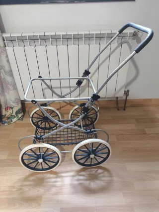 Coche de Capota de Juguete Azul