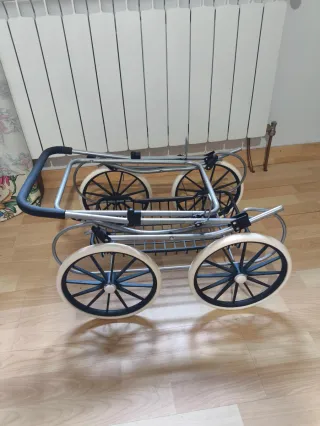 Coche de Capota de Juguete Azul