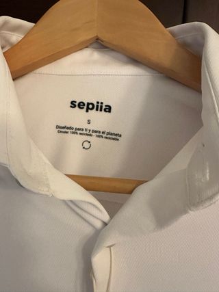 Camisa Sepiia Hombre Blanca