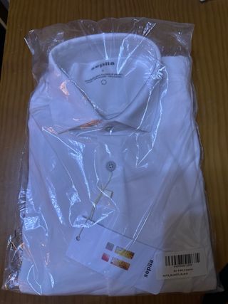 Camisa Sepiia Hombre Blanca
